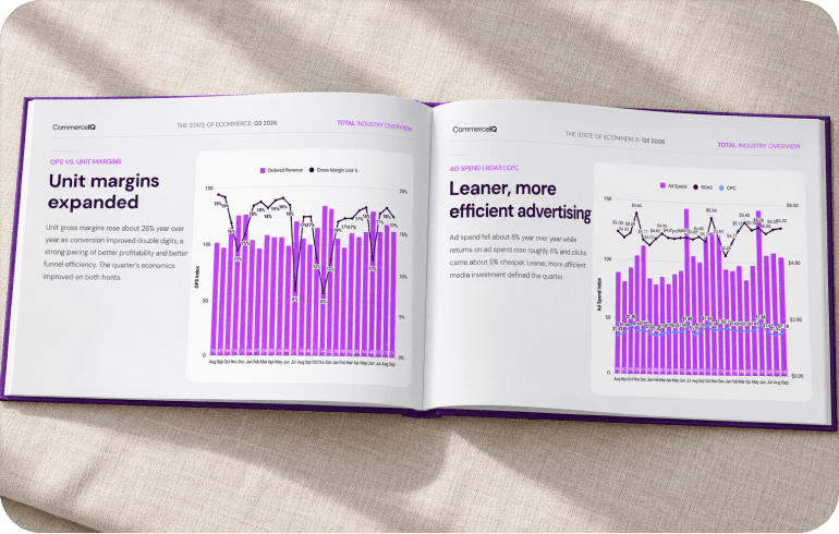 Open report with Unit margins expanded and Leaner, more efficient advertising